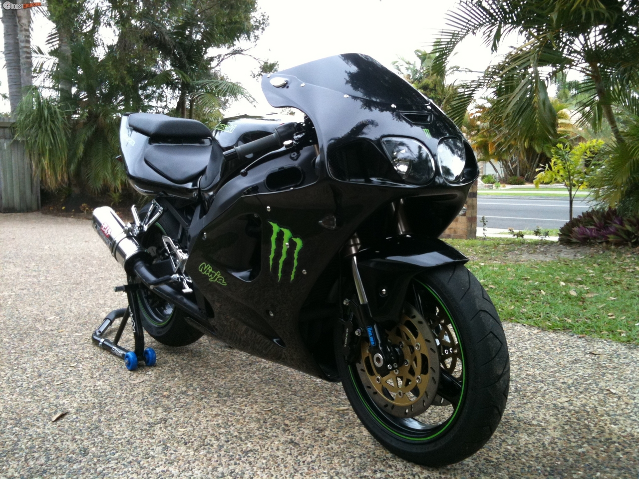 1997 Kawasaki ZX-7R Ninja Monster Energy 