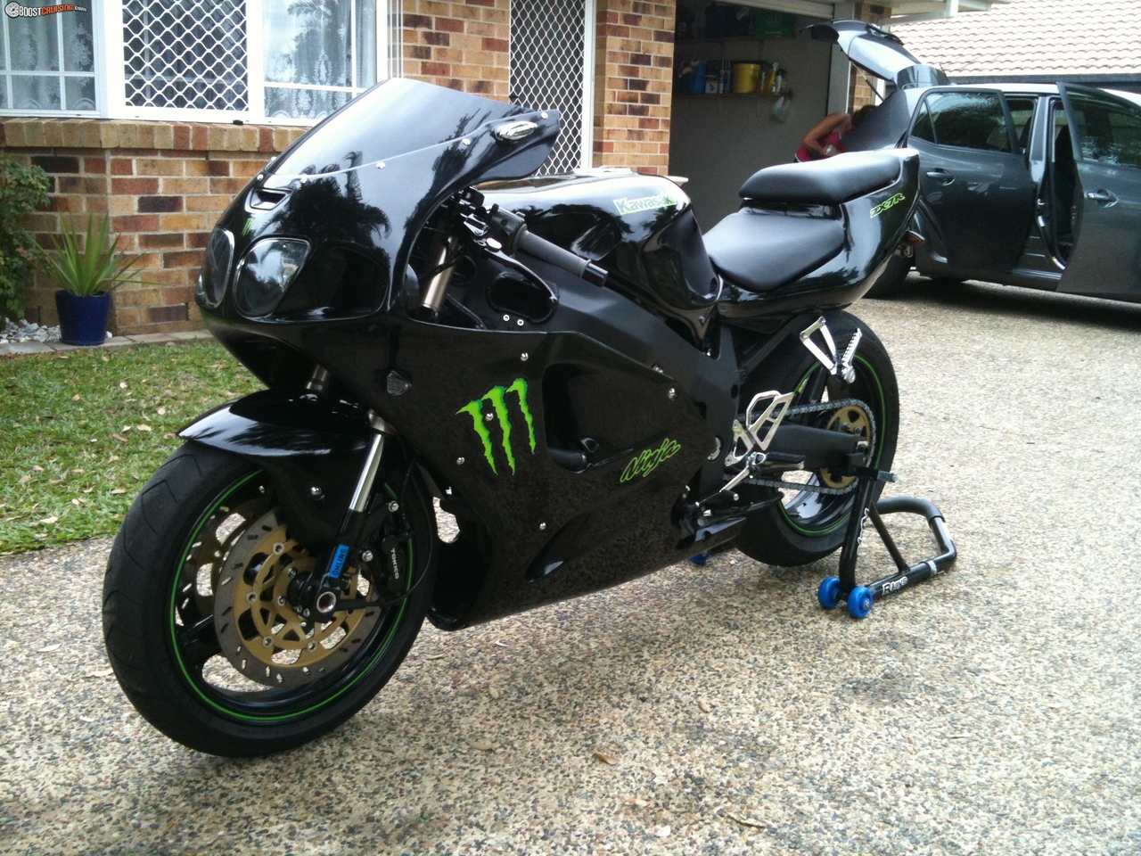 1997 Kawasaki ZX-7R Ninja Monster Energy 