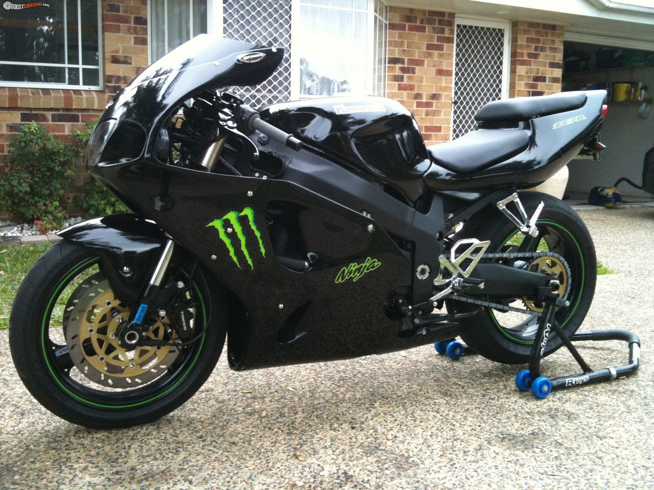 1997 Kawasaki ZX-7R Ninja Monster Energy 