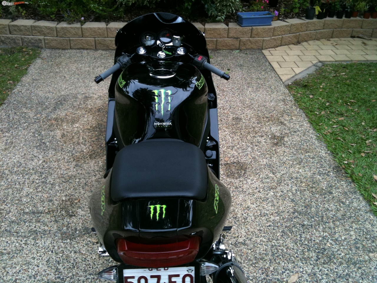 1997 Kawasaki ZX-7R Ninja Monster Energy 