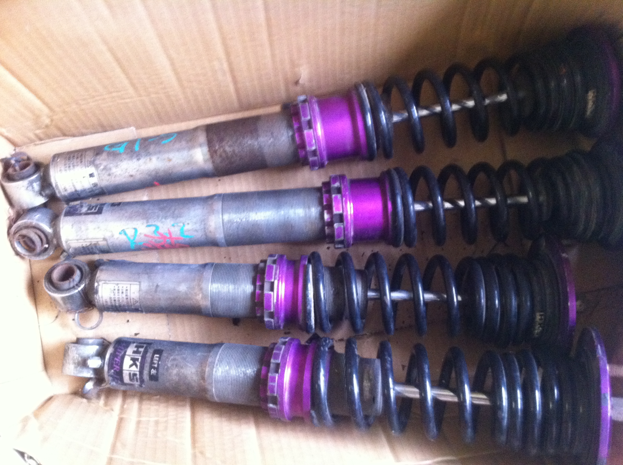 RARE JDM Nissan Skyline R32 GTST GTR HKS Coilovers