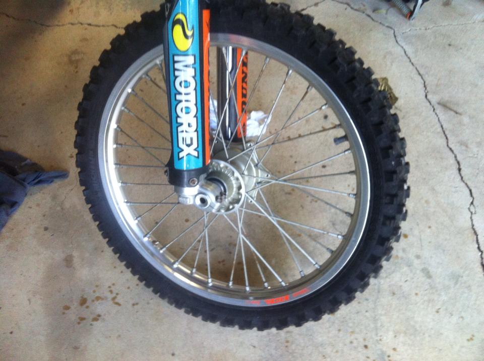 excel dirt bike wheels