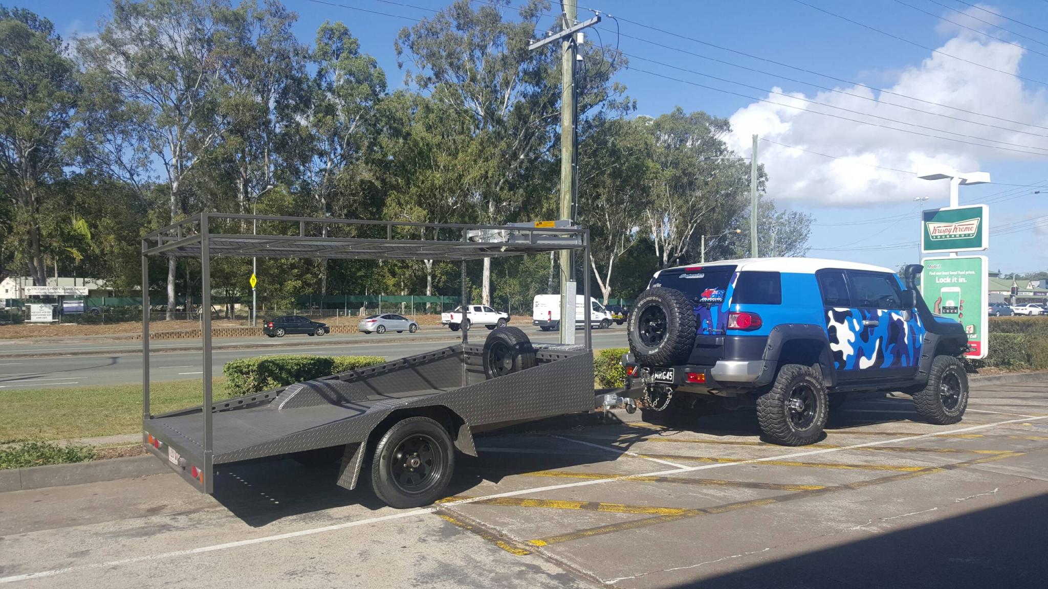 Motorbike/camping Trailer