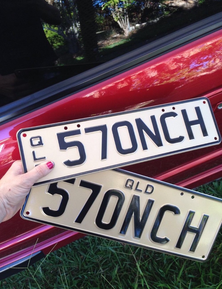 Personalised Plate QLD