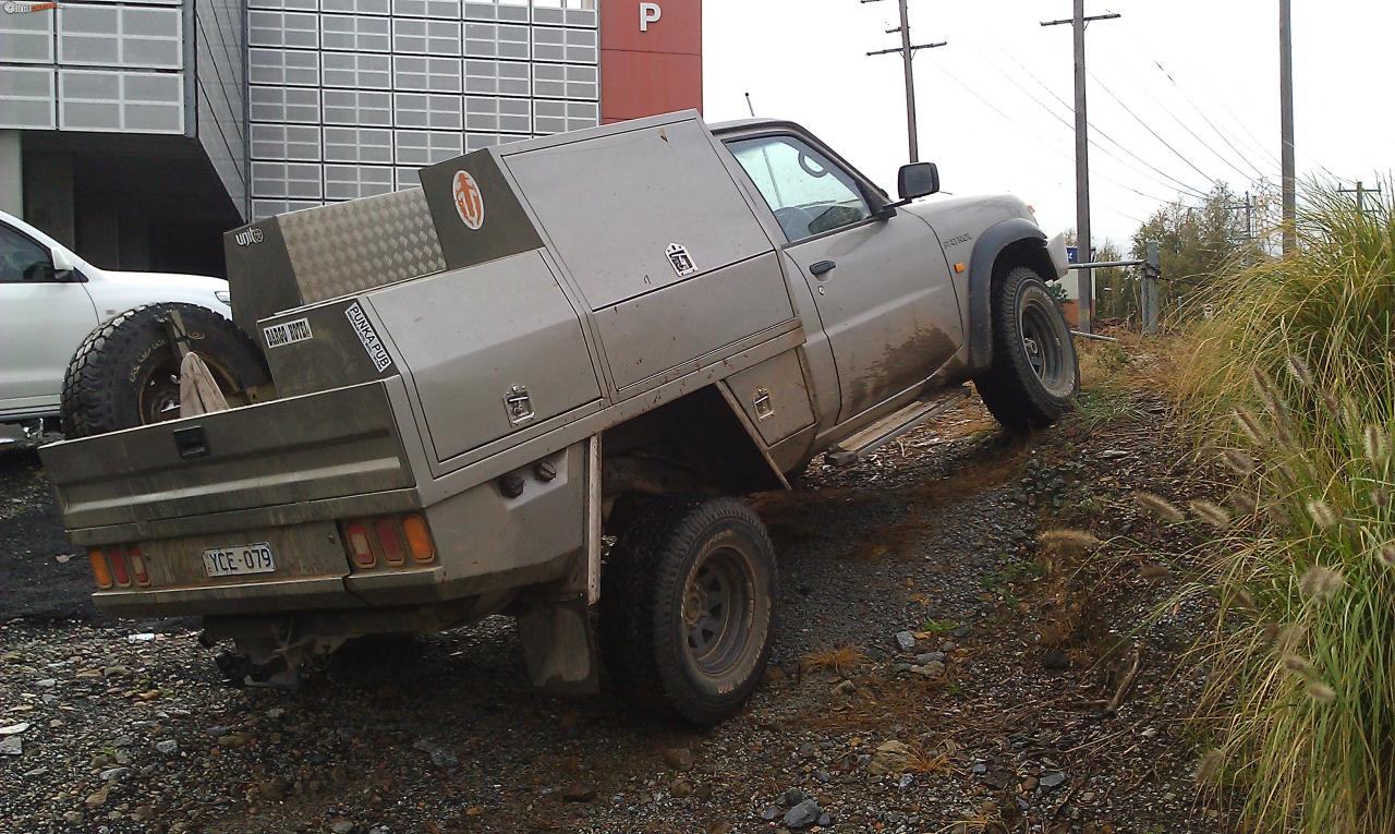 2000 Nissan Patrol Gu St Td42t Ute