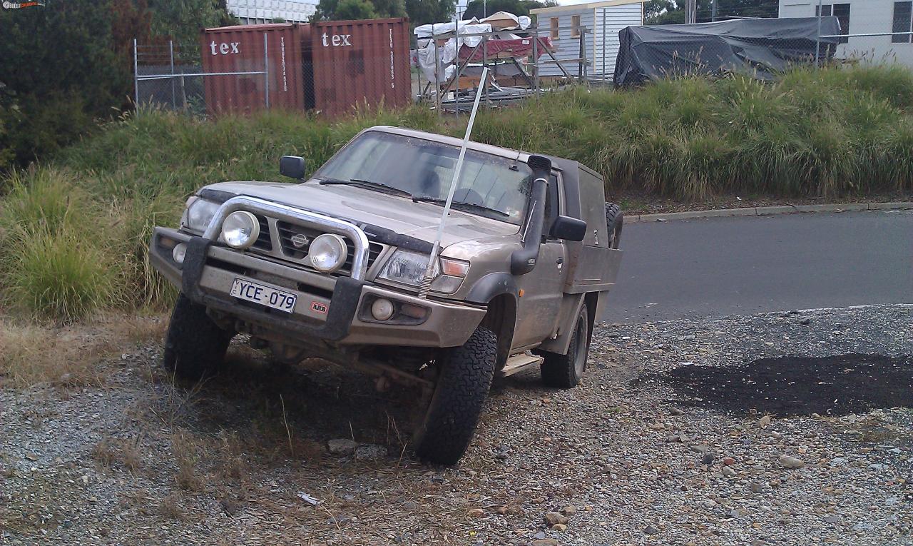 2000 Nissan Patrol Gu St Td42t Ute