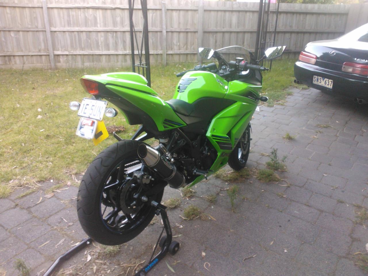 2012 Kawasaki Ninja 250r (ex250)