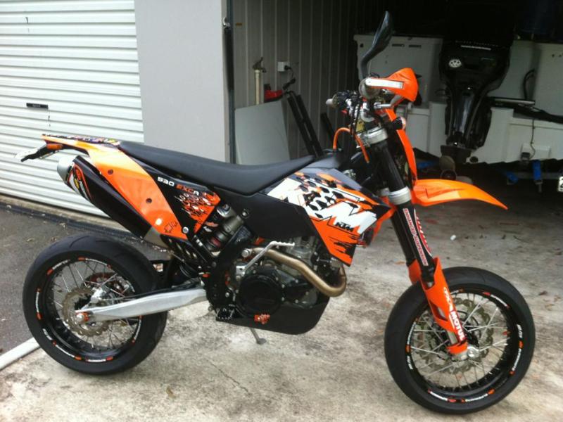 KTM 450 EXC Supermoto