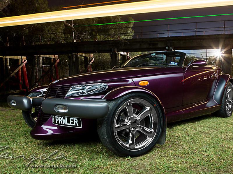 Plymouth Prowler с прицепом