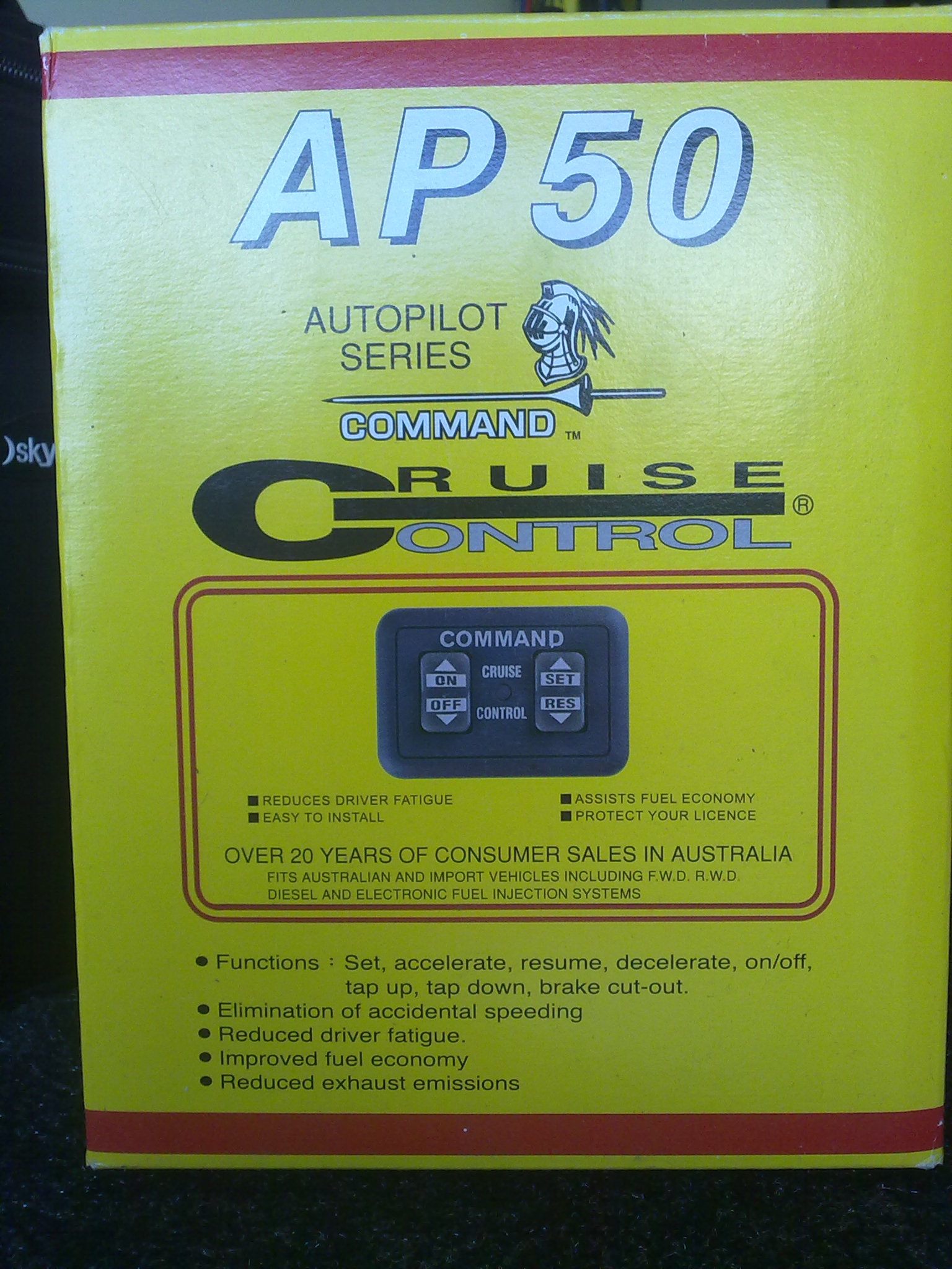 ap50 cruise control