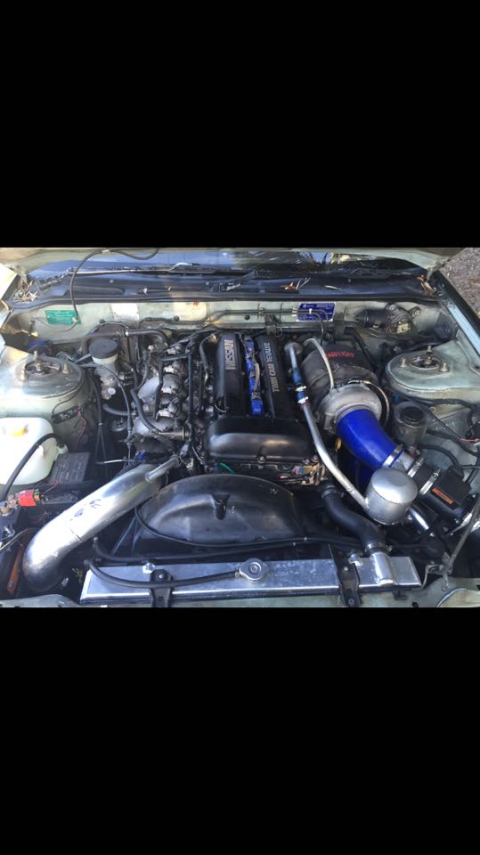 Complete S13 Silvia SR20 Turbo, Manifold, Cooler, DUMP PIPE, Exhaust