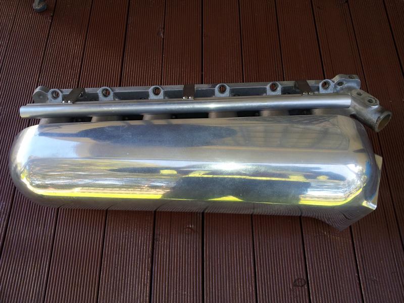 Polished JPC Inlet Manifold/plenum With JPC Fuel RAIL