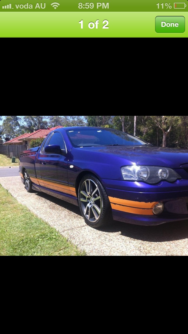 XR6 BA Falcon Front End Conversion