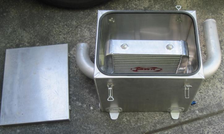 For Sale: PWR Large DRY Ice/water Intercooler Setup For DRAG