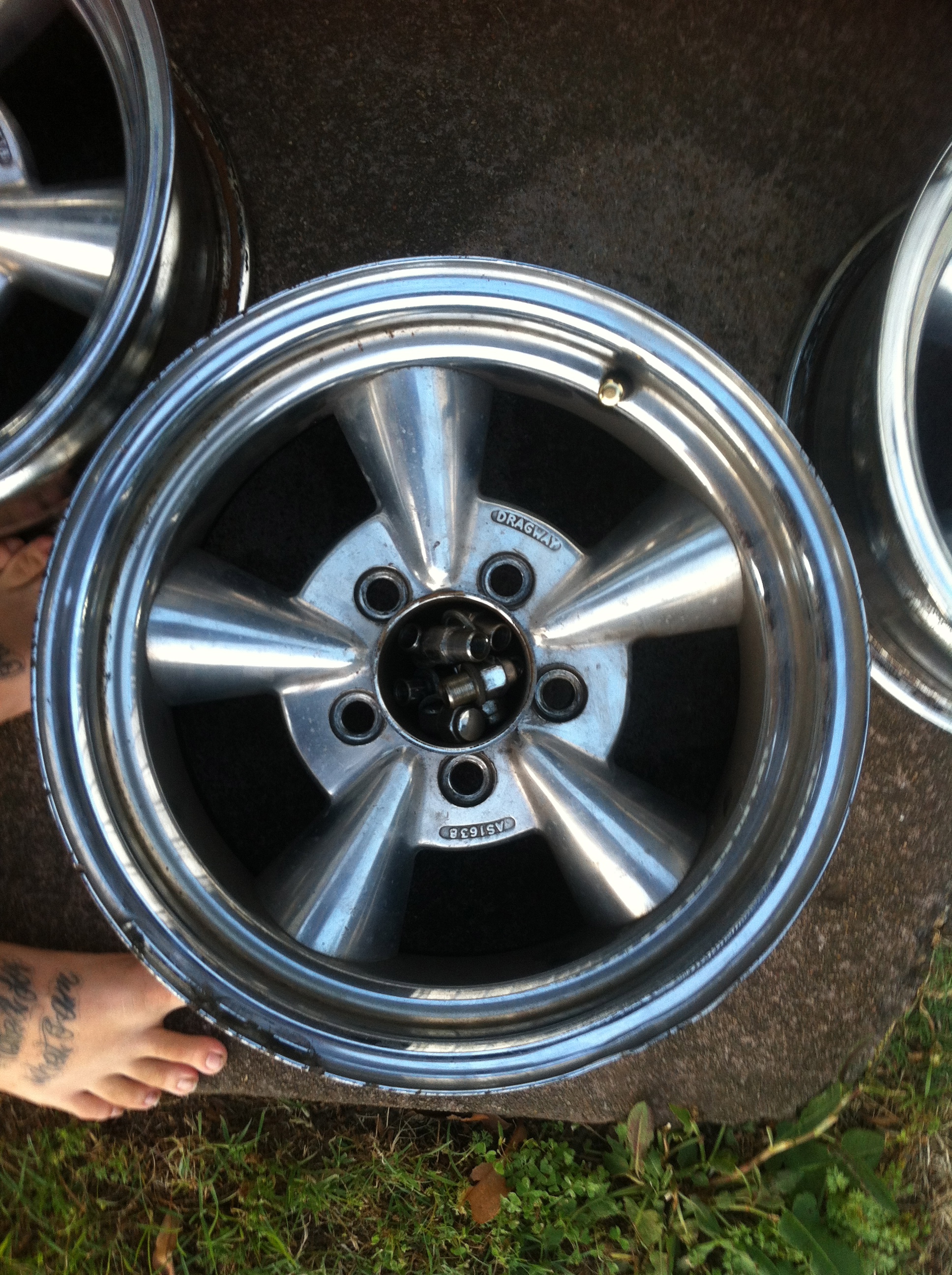 14X7 INCH Dragway 5 Spoke Wheels