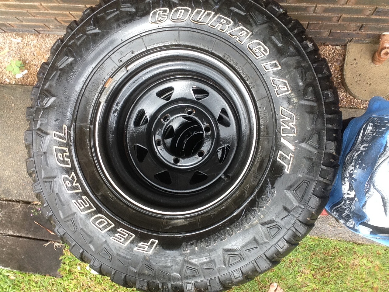 15X8 Sunraiser Rims MUD Tyres