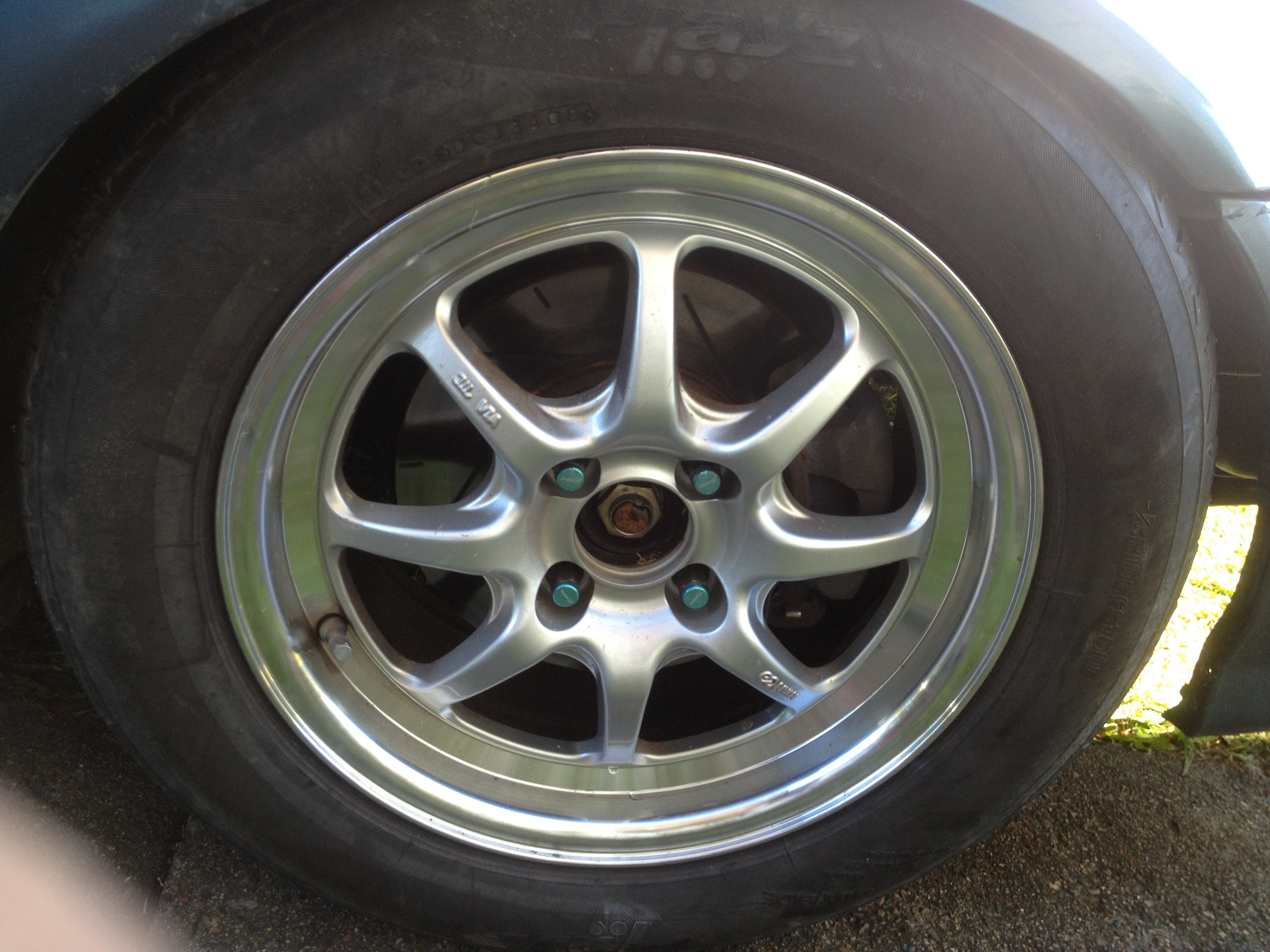 Enkei J 15X8 +25 Wheels For Sale!