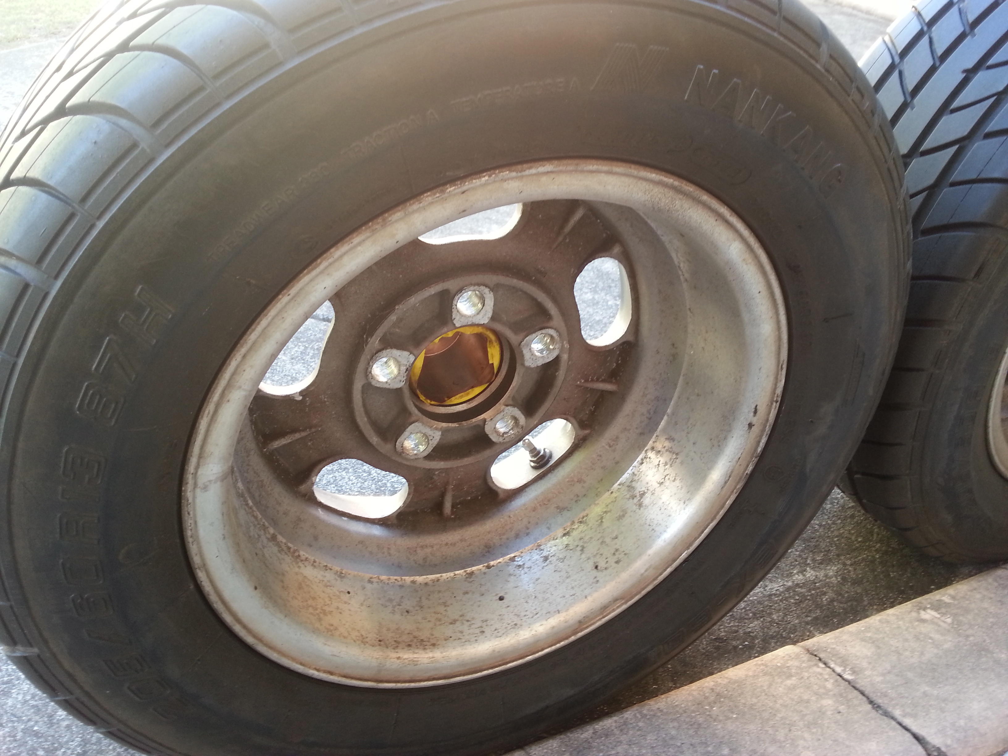 Jellybean,5 SLOT Alloy Rims Ford,valiant