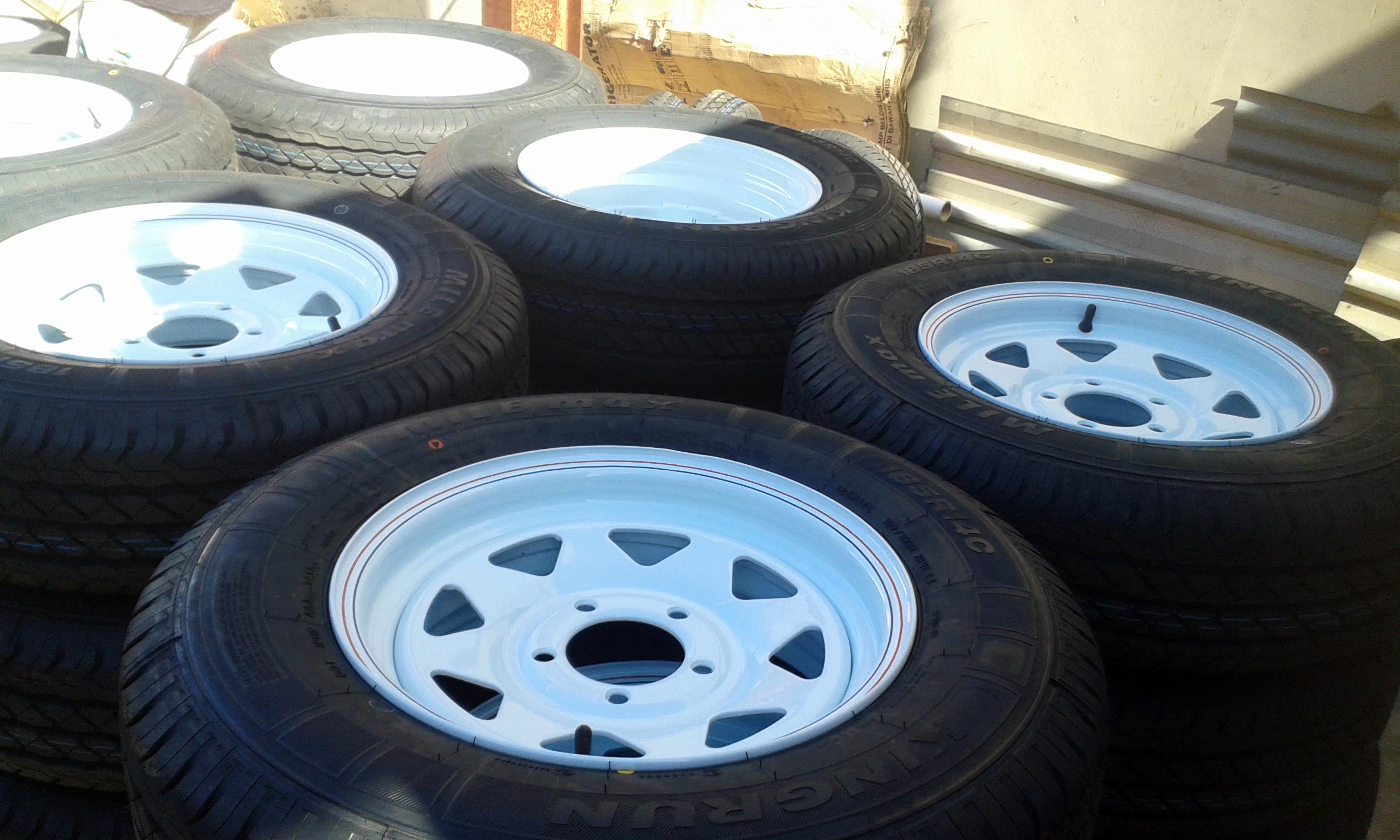 Super Cheap Trailer Tyres & Wheel Package