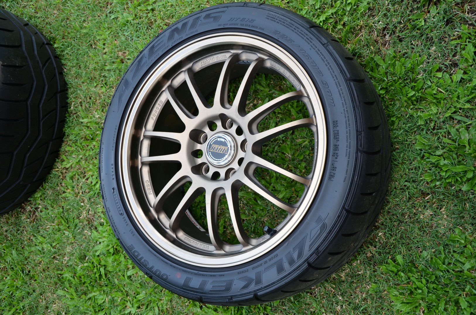 VOLK Racing RE30 Wheels & RT615 Tyres